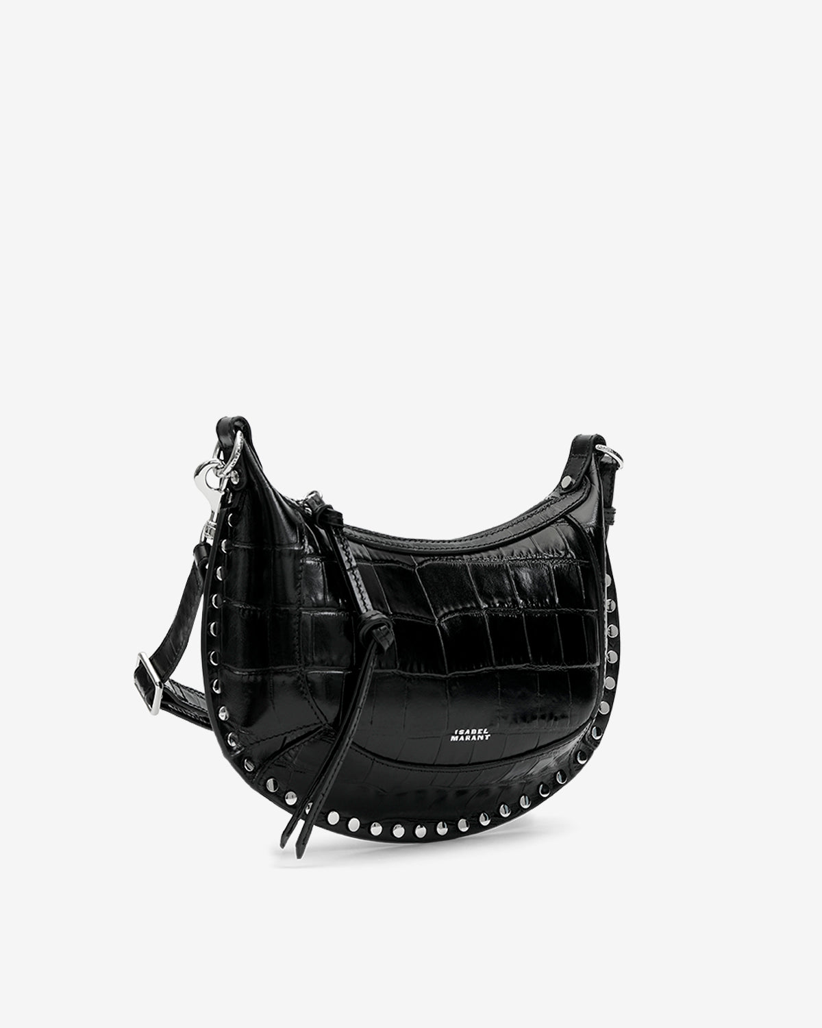 OSKAN MOON LEATHER CROCO BAG