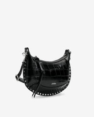 OSKAN MOON LEATHER CROCO BAG