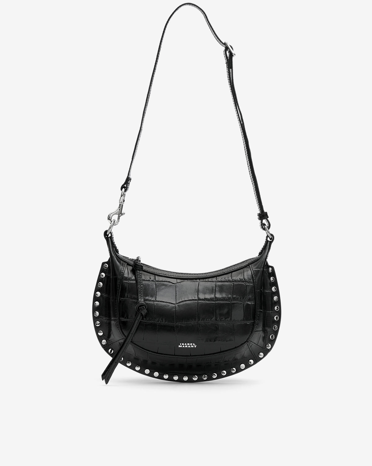 OSKAN MOON LEATHER CROCO BAG